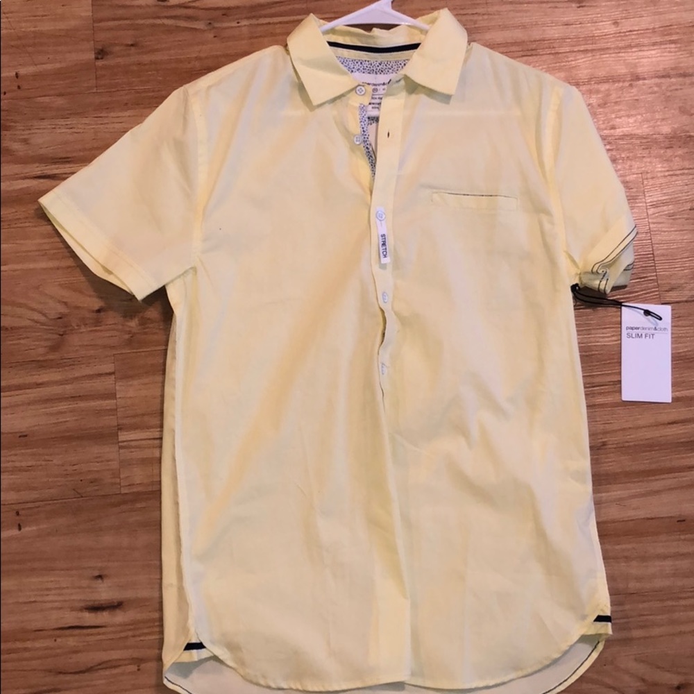 Yellow shirt
